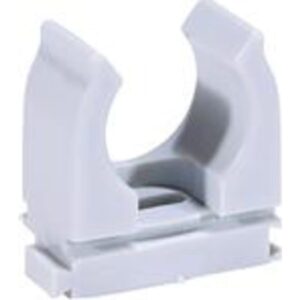 PE-Clip 16mm nylon, til montage af VVS- og el-rør, for Pulsa 800E og 700E – pk. á 100 stk