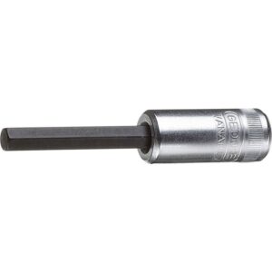 Top 1/4" med bits for indvendig sekskant 4mm, længde 60mm, bitslængde 32mm, Gedore specialstål forkromet