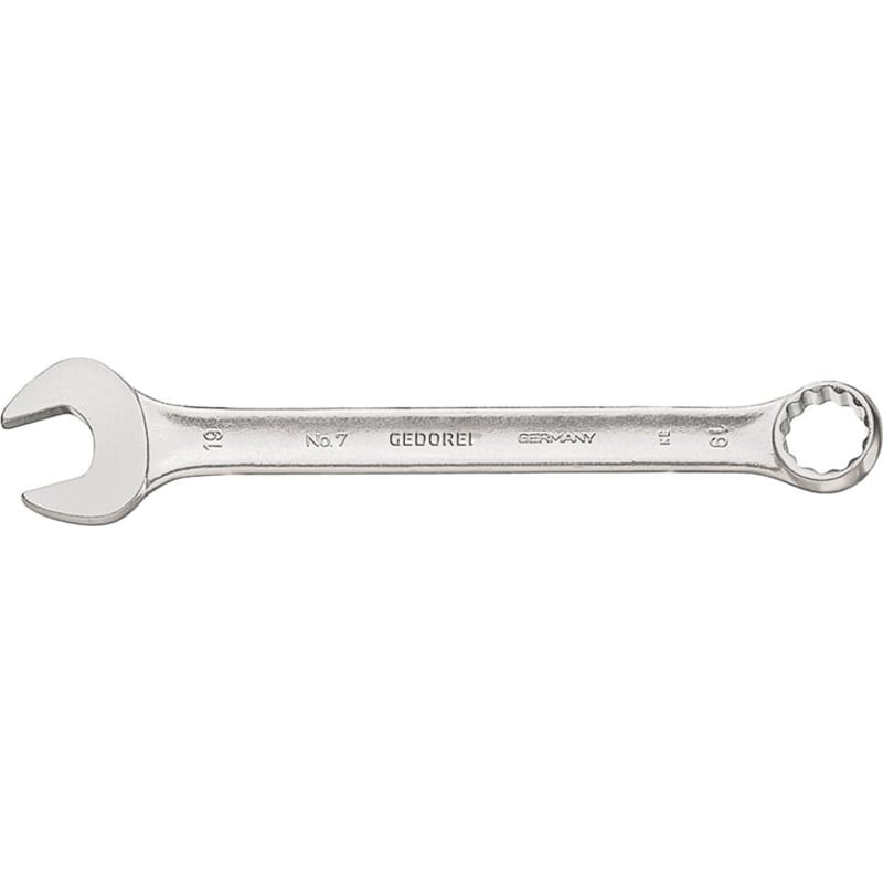 Ringgaffelnøgle 13,0mm, med UD-profil, vanadium stål 31CrV3, forkromet