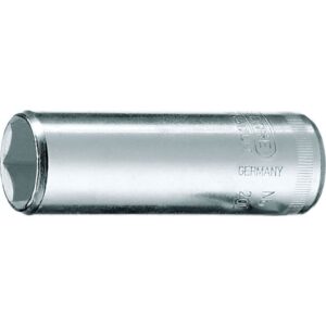 Top 1/4" 6-kant 10,0mm, længde 50mm, Gedore Vanadium-Stål 31CrV3, forkromet