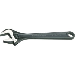 Skiftenøgle fosfateret 8" 205mm, kapacitet 25mm, 1", med skala