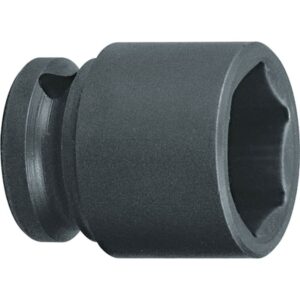 Kraft top 1/2" 6-kant 13mm, længde 38mm