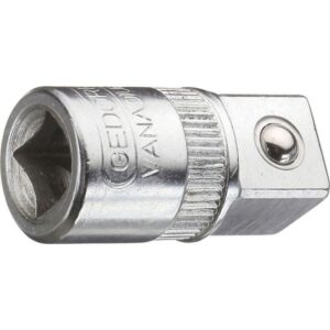 Forøgelsestop fra 1/4" til 3/8", længde 26mm