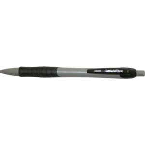 Pencil BNT 0,5mm lysgrå/sort m/gummi greb og viskelæder – pk. á 12 stk