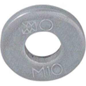 WM flad skive type 653 WM 0, 1, 15, 2, 30, 8,5 mm DIN 125 A Elforzinket