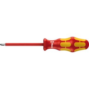 Wera LAUS 165 i skruetrækker Pozidriv® kærv PZ1, klinge 80mm håndtag 98mm total længde 178mm