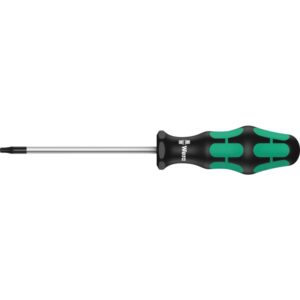 Wera 367 TORX® BO skruetrækker Torx® BO TX20, håndtag 98mm klinge længde 100mm total længde 198mm