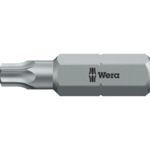 Wera 867/1 Z TORX® W bits Torx® W kærv TX20 længde 25mm ¼ tilslutning – pk. á 10 stk