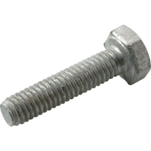 Sætbolt M8x60 mm DIN 933 varmgalvaniseret uden møtrik SW13 – pk. á 50 stk