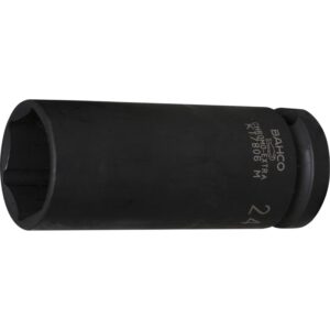 Krafttoppe lang 1/2 metrisk K7806M 19 mm, længde 80 mm