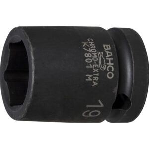 Krafttoppe ½ metrisk K7801M 13mm, længde 38mm