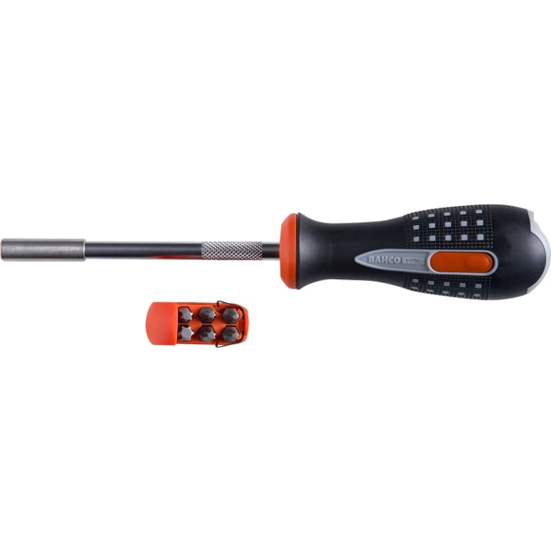 Bitsskruetrækkere med bits ¼ magnetisk bitsholder leveres med torx bits