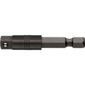 Adapter med 1/4" firkant og 1/4" tilslutning