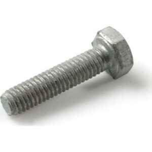 Stålsætbolt M8x90mm varmgalvaniseret, SW 13 helgevind 8.8 ISO 4017 FZV / DIN 933 – pk. á 50 stk