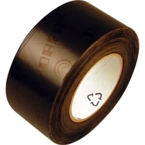 Airvent UV / Radon tape, sort 60 mm x 25 m. Godkendt til udendørs brug fx. ved undertagskraver. Stærkt klæbende.