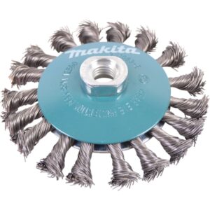 Keglebørste snoet 115mm m14