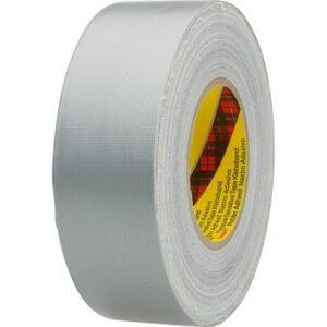 Lærredstape vandafvisende Sølv Bredde 50mm Længde 50mtr.