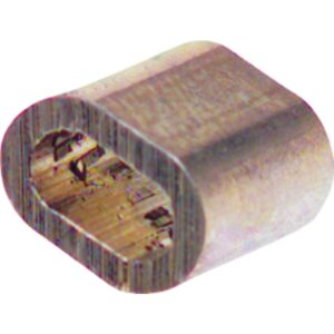 Wirelåse aluminium for 2,3mm wire – pk. á 100 stk