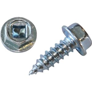 Ventilationsskrue SSK 4213 U52, selvskærende 4,2x13 mm, el-galvaniseret, sekskanthoved 1/4". 1 pk. = 1000 stk.
