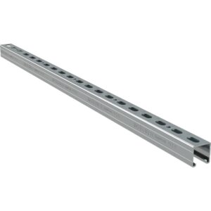 BIS RapidStrut® Profilskinne pre-galvaniseret, højde 41mm, bredde 41mm, 2,5mm, længde 3m – 3 meter