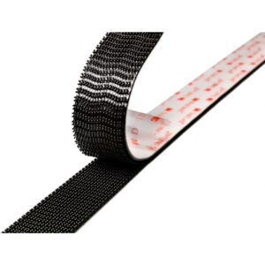 3M™ Dual Lock™ Genlukkelig koblingsløsning SJ355B, Sort, 25 mm x 2.5 m, 5.7 mm, Blisterpakke, 4 rl/krt