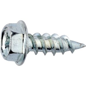 VentilationsSkrue 4,2x13mm Kombihoved nøglevidde 7mm og philipskærv 2 Elforzinket – pk. á 250 stk