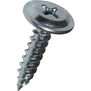 Profilskrue uden borspids 4,2x14 mm, flad hoved, PH2 elforzinket – pk. á 1000 stk