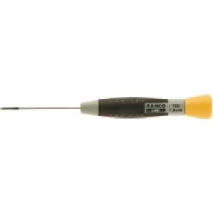 Elektronikskruetrækkere 700-2-50 lige kærv 0,4x0x50mm klinge 50mm, håndtag 87mm total længde 137mm