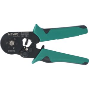 Crimptang til ledningstyller 0.08-6 mm² og twintyller 0.25  mm², selvindstillelig, seks-presning