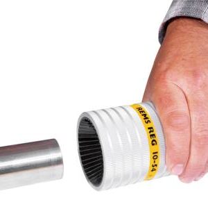 REMS REG 10-54. Udvendig/indvendig rørafgrater, den alsidige afgrater op til Ø 54 mm