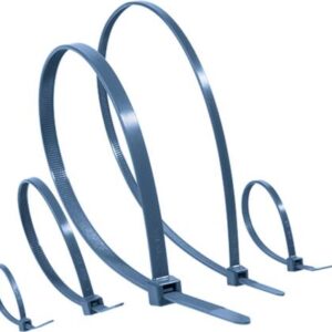 Kabelbinder blå 4,6x200 MCTPP med metalindhold er specielt udviklet til anvendelse i procesindustrien omkring fødevarer og medico. – pk. á 100 stk