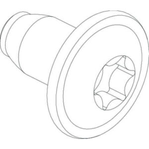 Skrue, gevindformede, torx