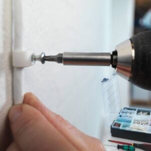 Skrueclips TCS-X-C3 hvid Til 10-14mm kabler med Torx® 20 – pk. á 100 stk