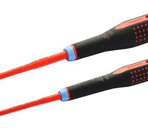 Slim ERGO™ XXL 1000V skruetrækkersæt, 12 dele. For ligekærv-, Phillips-, Pozidriv-, Torx®- og kombi-skruer (Phillips)