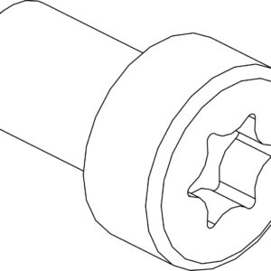 Cylinderskrue, torx