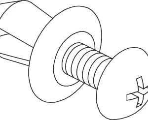 Skruenitte 5 x 11 mm AF, for Form afdækning 2088-0511